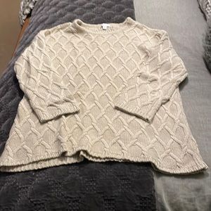 Khaki Tunic Sweater